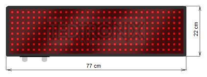 Wyswietlacz tekstowy LED Tedtronix