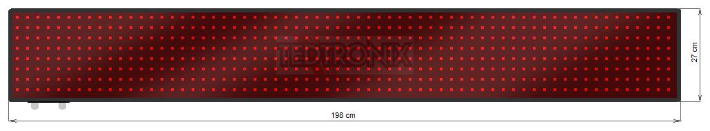 Wyswietlacz tekstowy LED Tedtronix